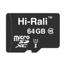 Карта пам'яті Hi-Rali MicroSDXC UHS-1 64 GB Class 10
