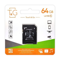 Карта пам'яті TG MicroSDXC 64gb UHS-1 10 Class (adapter SD)