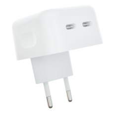 Зарядний пристрій для iPhone 35W 3A 2USB-C (NO LOGO) white