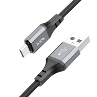 Кабель Hoco X86 USB-A to Micro USB 2.4A 1м black