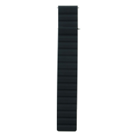 Ремінець універсальний Silicone Link Magnetic (Amazfit, Samsung, Huawei) 20mm black