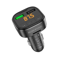 FM-Модулятор Borofone BC43 18W 3A 2USB-A black