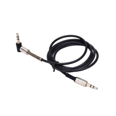 Audio кабель AUX SP-255 TRS 3.5мм - TRS 3.5мм 1м black