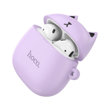 Навушники bluetooth Hoco EW45 Cat TWS lilac
