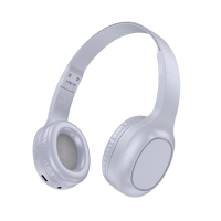 Навушники bluetooth Hoco W46 blue gray