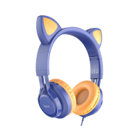 Навушники Hoco W36 dark blue