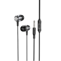 Навушники Borofone BM75 metal gray