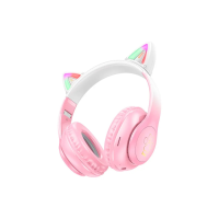 Навушники bluetooth Hoco W42 pink