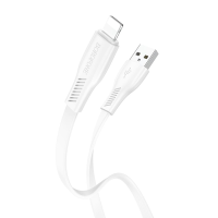 Кабель Borofone BX85 USB-A to Lightning 12W 2.4A 1м white