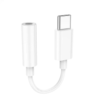 Перехідник Hoco LS35 Type-C to 3.5мм white