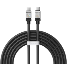 Кабель Baseus CoolPlay Series Type-C to Type-C 100W 5A 2м (CAKW000301) black