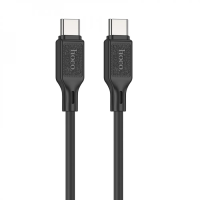 Кабель Hoco X90 Silicone to Type-C to Type-C PD 60W 3A 1м black