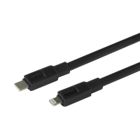 Кабель Hoco X84 Type-C to Lightning 20W 2.4A 1м black