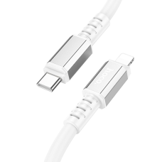 Кабель Hoco X85 Type-C to Lightning 20W 2.4A 1м white