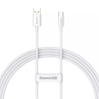 Кабель Baseus Superior Series Fast Charging USB-A to Type-C 100W 5A 1м white