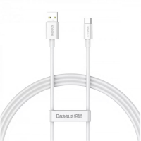 Кабель Baseus Superior Series Fast Charging USB-A to Type-C 100W 5A 1.5м white