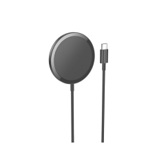 Бездротовий зарядний пристрій Hoco CW52 magnetic USB-C 15W 1м black