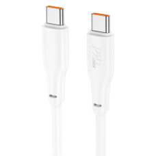 Кабель Hoco X93 Type-C to Type-C Force 100W 5A 2м white