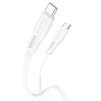 Кабель Borofone BX85 Type-C to Type-C 60W 3A 1м white
