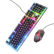 Комплект клавіатура+мишка Hoco GM18 black