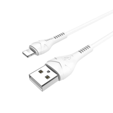 Кабель Hoco X37 USB-A to Lightning 12W 2.4A 0.5м white