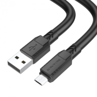 Кабель Borofone BX81 USB-A to Micro USB 2.4A 1м black
