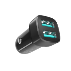 АЗП Ridea RCC-21012 12W 2.4A 2USB-A black