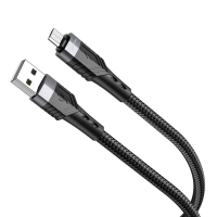 Кабель Borofone BU35 USB-A to Micro USB 12W 2.4.A 1.2м black