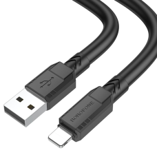 Кабель Borofone BX81 USB-A to Lightning 2.4A 1м black