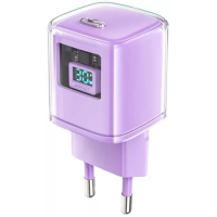 Зарядний пристрій Acefast A53 30W 3A USB-C purple