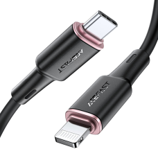 Кабель Acefast C2-01 Type-C to Lightning 20W 3A 1.2м black