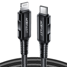 Кабель Acefast C4-01 Type-C to Lightning 30W 3A 1.8м black