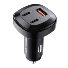 АЗП Acefast B3 66W 3A USB-A+2USB-C black