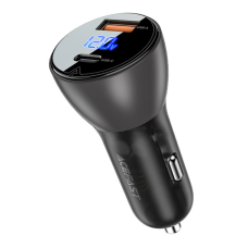 АЗП Acefast B6 63W 4A USB-A+USB-C black