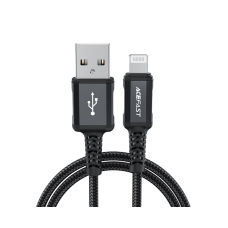 Кабель Acefast C4-02 USB-A to Lightning 12W 2.4A 1.8м black