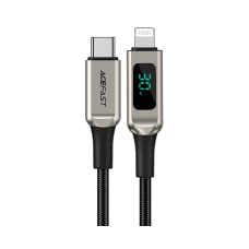 Кабель Acefast C6-01 Type-C to Lightning 30W 3A 1.2м silver