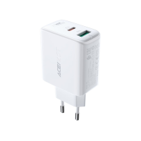 Зарядний пристрій Acefast A5 32W 2.4A USB-A+USB-С white