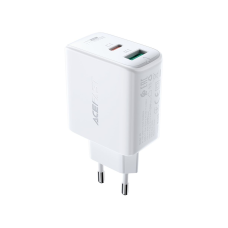 Зарядний пристрій Acefast A5 32W 2.4A USB-A+USB-С white
