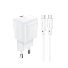 Зарядний пристрій Acefast A77 Mini 30W 3A USB-C з кабелем C-C white