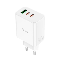 Зарядний пристрій Hoco C126A 40W 3A USB-A+2USB-C white