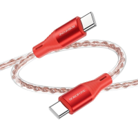 Кабель Borofone BX96 Type-C to Type-C 60W 3A 1м red