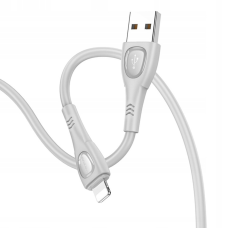 Кабель Borofone BX98 USB-A to Lightning 12W 2.4A 1м gray