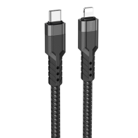 Кабель Hoco U110 Type-C to Lightning 20W 3A 1.2м black