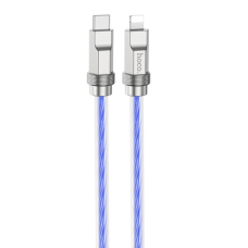Кабель Hoco U113 Type-C to Lightning 20W 3A 1м blue