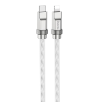 Кабель Hoco U113 Type-C to Lightning 20W 3A 1м silver