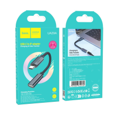Перехідник Hoco UA29A Type-C to iP 0.15 м dark-blue