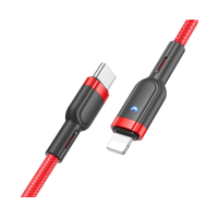 Кабель Hoco U117 Type-C to Lightning PD20W 1.2м red