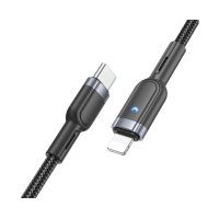 Кабель Hoco U117 Type-C to Lightning PD20W 1.2м black
