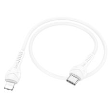 Кабель Hoco X37 Cool Power Type-C to Lightning 0.5м white