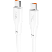 Кабель Hoco X93 Type-C to Type-C Force 60W 5A 1м white